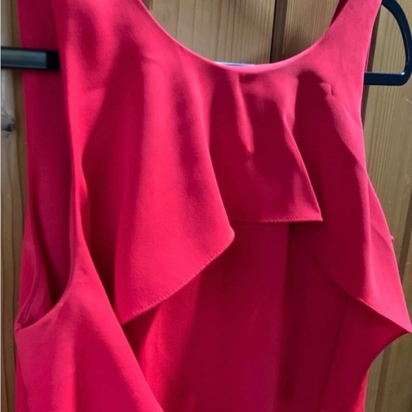 Trina Turk Scarlet Midi Dress with Ruffle Detail - Picture 4 of 13